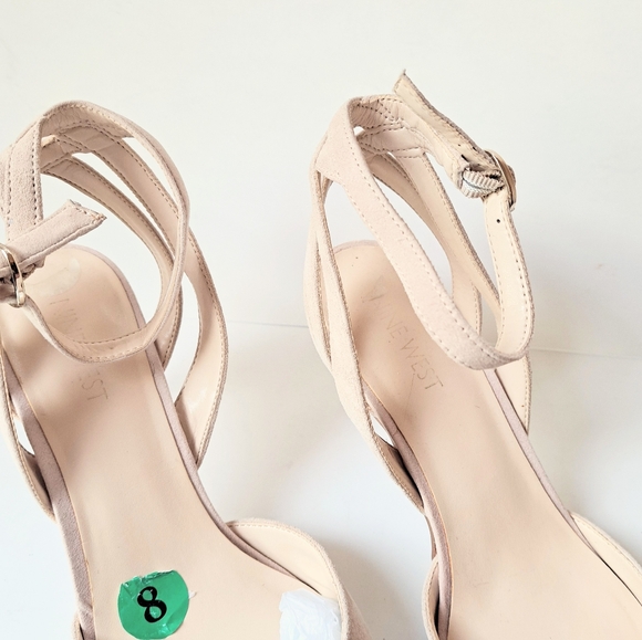 Nine West Strappy 3" Heel | Pointy Toe | Neutral/Sand - Picture 3 of 12
